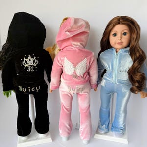 Nuevos colores del chándal Juicy de American Girl