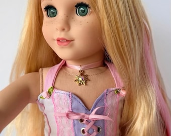 Rapunzel Corset Top 18 inch dolls