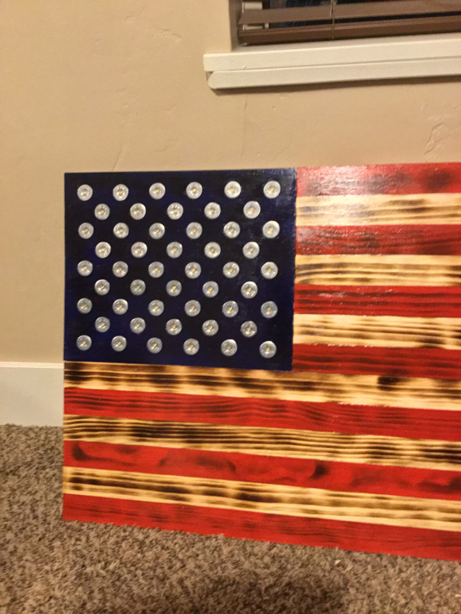 Shotgun shell American Flag | Etsy