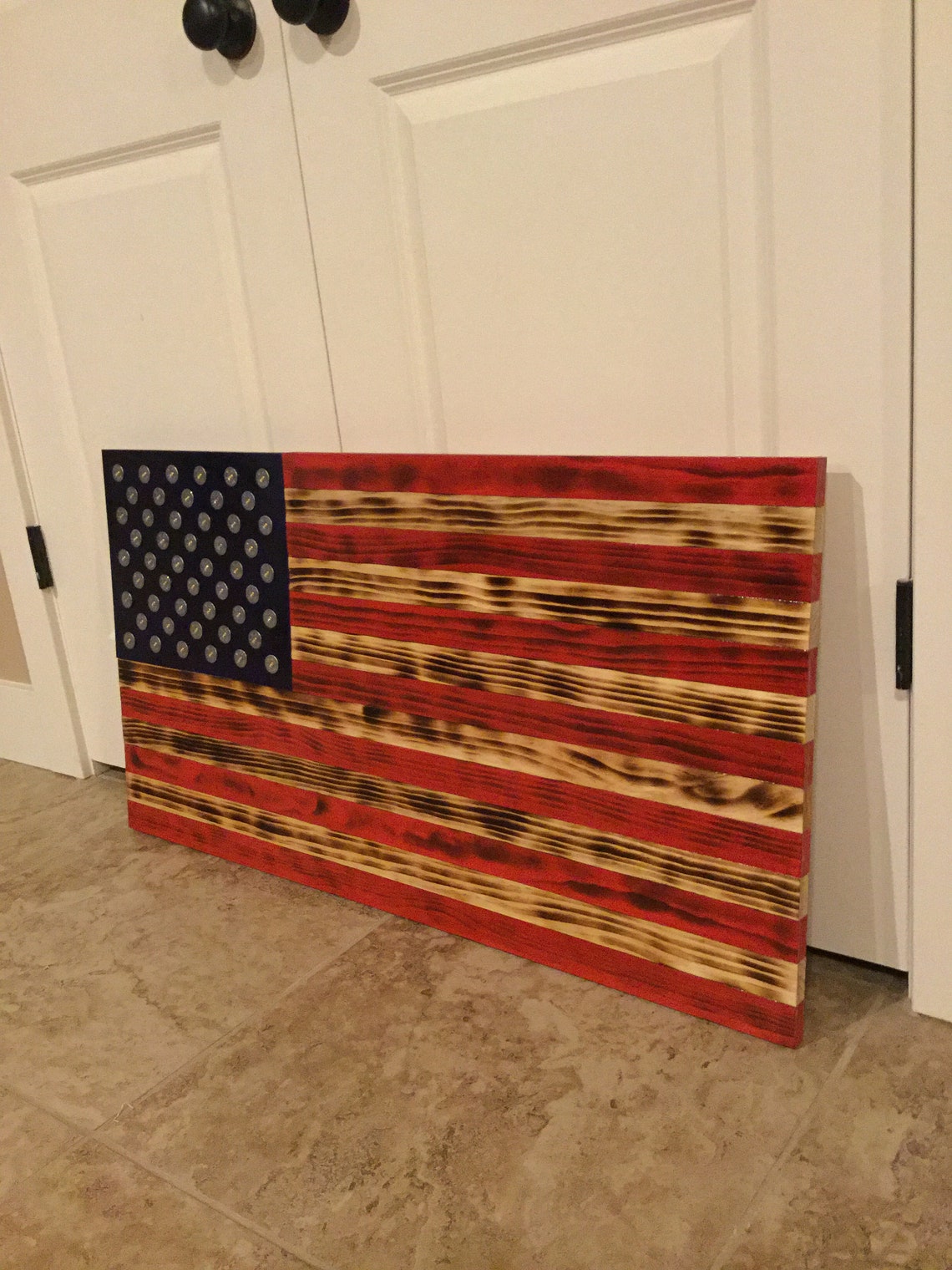 Shotgun shell American Flag | Etsy