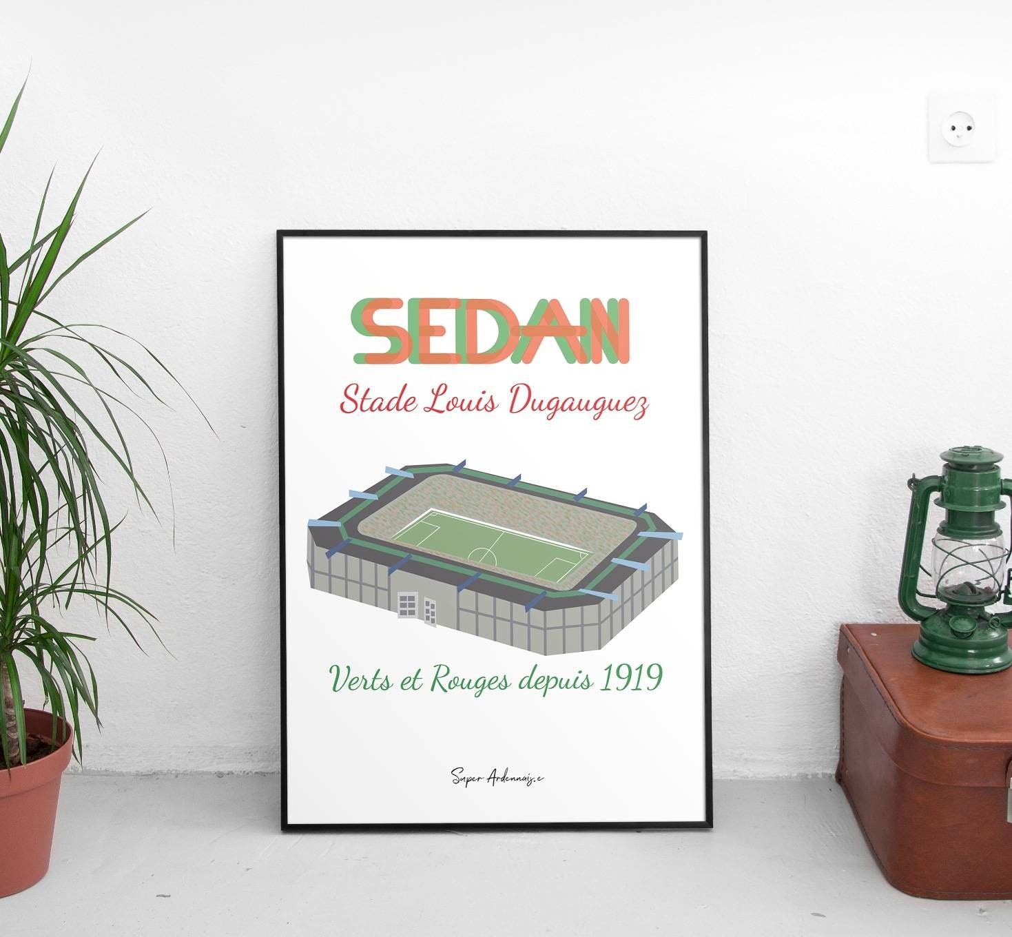 Affiche stade Louis Dugauguez