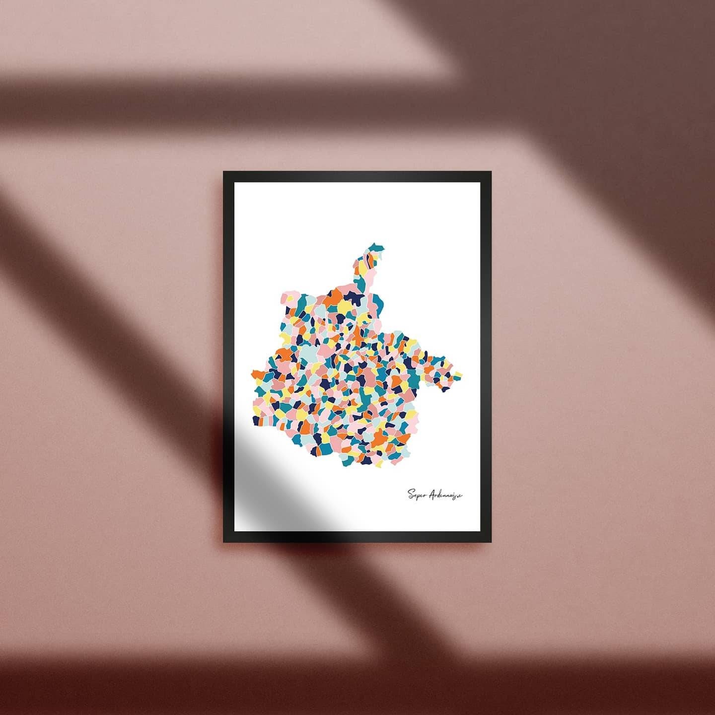 Affiche Ardennes en Couleurs