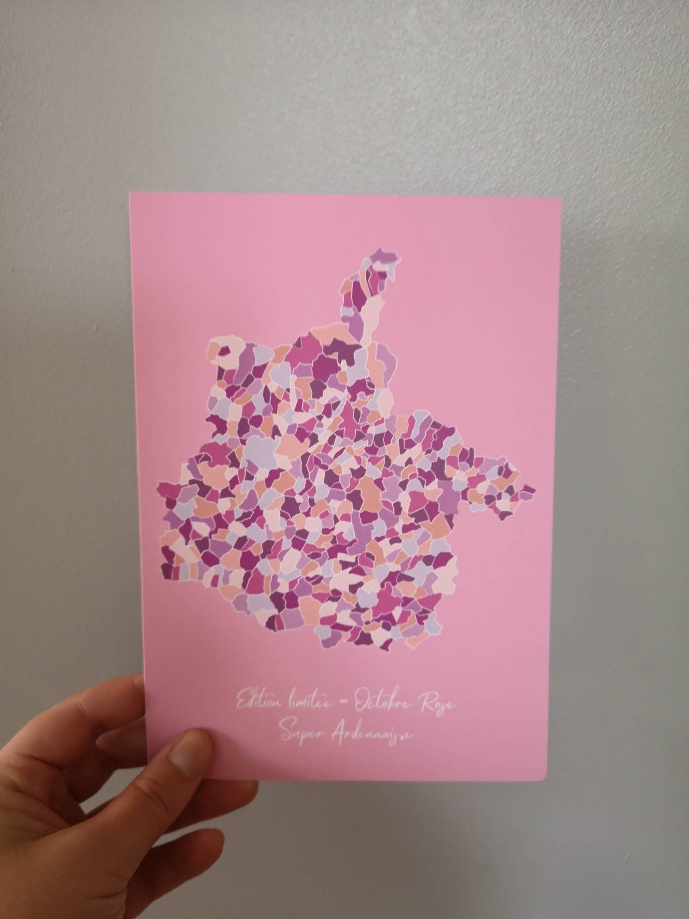 Affiche Cartonnée Spéciale Octobre Rose