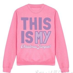 Womens Grappige Kerst Trui, Minimalistische Kerst Sweatshirt, Kerst Trui Dag, Xmas Geschenken voor Haar