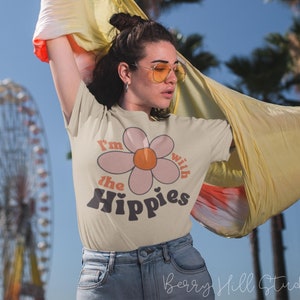 Hippie flower shirt cheap
