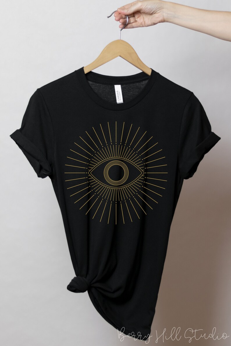 Minimalist Sunburst Third Eye Shirt Spiritual Shirt Yoga - Etsy UK