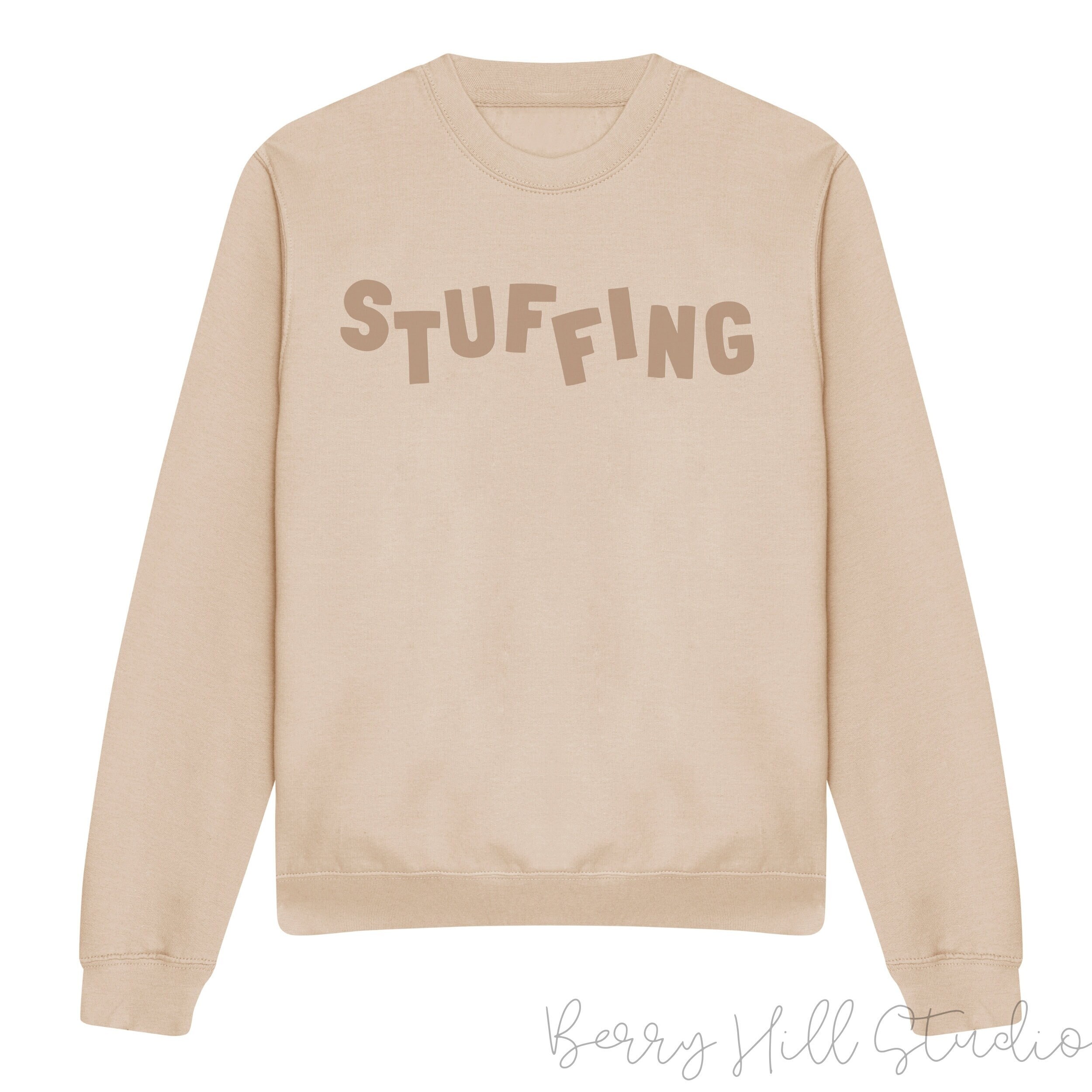 Stuffing Christmas Jumper Festive Foodie Sweatshirt Funny Xmas Gift Idea Christmas Dinner Xmas Day Outfit Matching Jumpers Sprout Lover Etsy UK