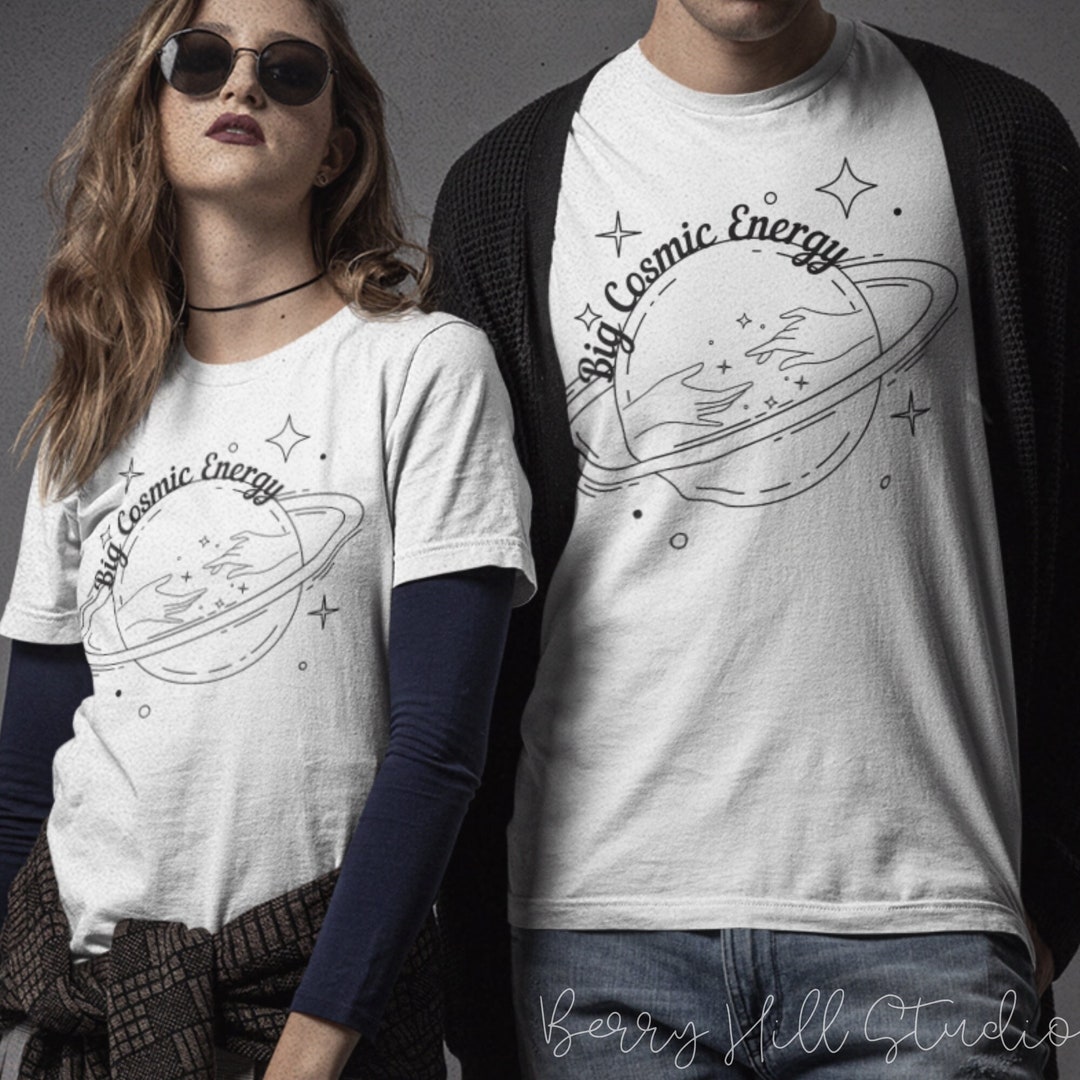 Big Cosmic Energy, Spiritual Shirt, Astrology Boho Shirt, Outer