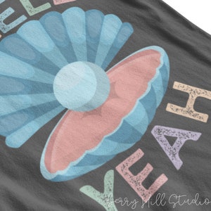 Shell yeah Summer Beach Slogan T Shirt, Trendy Zomer Shirts Voor Vrouwen, Zee Shirt, Zomer Shirt, Beach Shirts, Vacay Mode, Vakantie Shirt afbeelding 3
