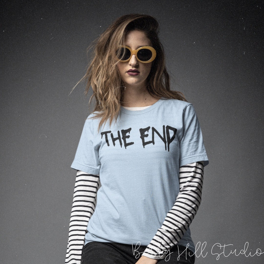 Pastel Goth Tshirt / the End Pastel Goth Clothing Tshirt, Summer Goth