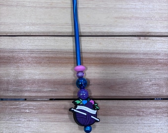 Customizable Beaded Crochet Hook Kit | DIY Craft, Beginner-Friendly