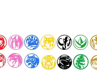 パワーレンジャーコインデジタルファイル