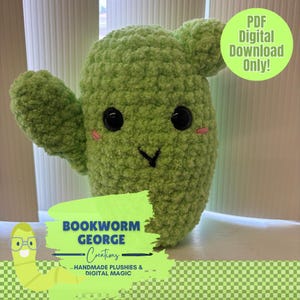 Gehaakt cactuspatroon – amigurumi-pluche – direct digitale download