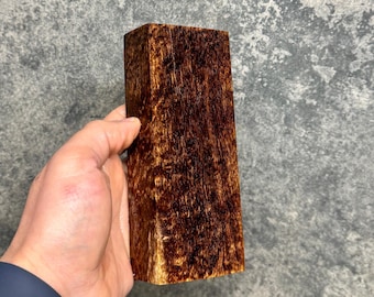 Stabilised Blackwood Block Wood Carving Pen Blank Maker Material #144