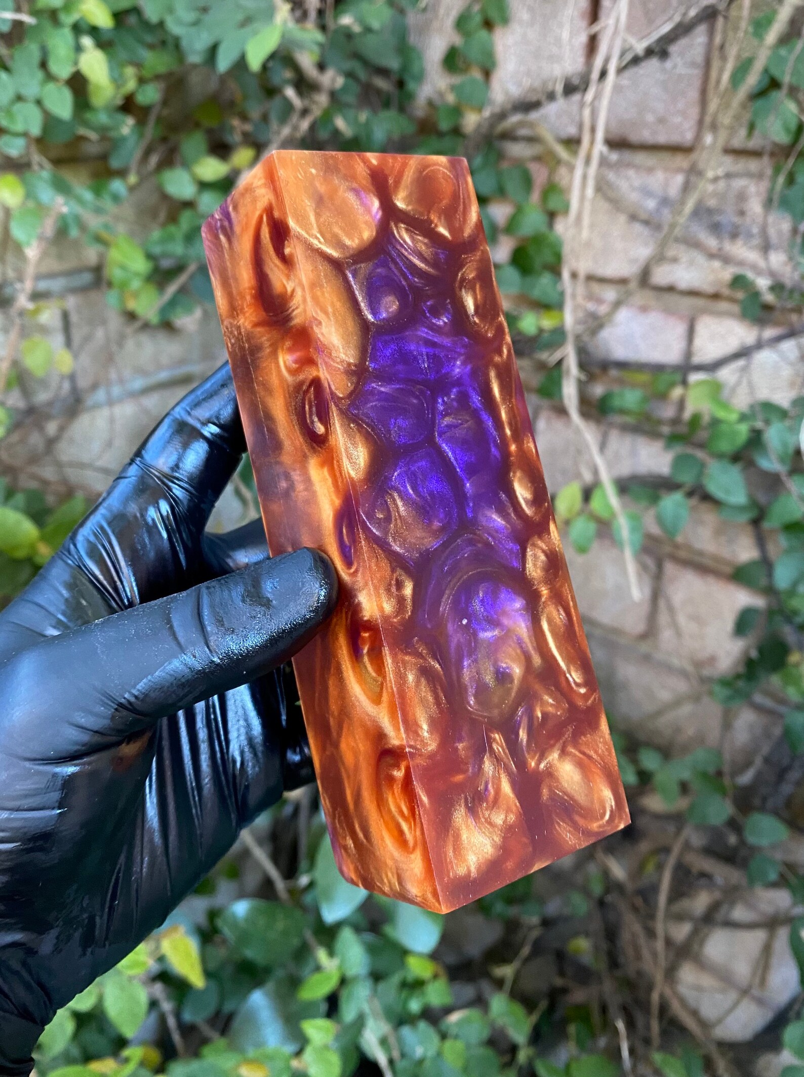 Large Size Full Resin Block Epoxy Resin Knife Maker Blank Etsy