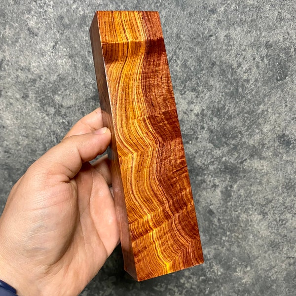 Vietnamese Rosewood Block Knife Maker Handle Block Woodworking Material