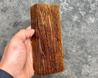 Stabilised Blackwood Block Woodworking Woodturning Craft Timber #140