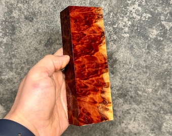 Stabilised Australian Vasticola Burl Hardwood Block For Wood Turners #116