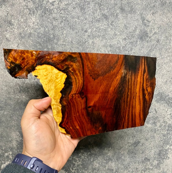 Extra Large Size Exotic Siamese Rosewood Offcuts for Woodworking