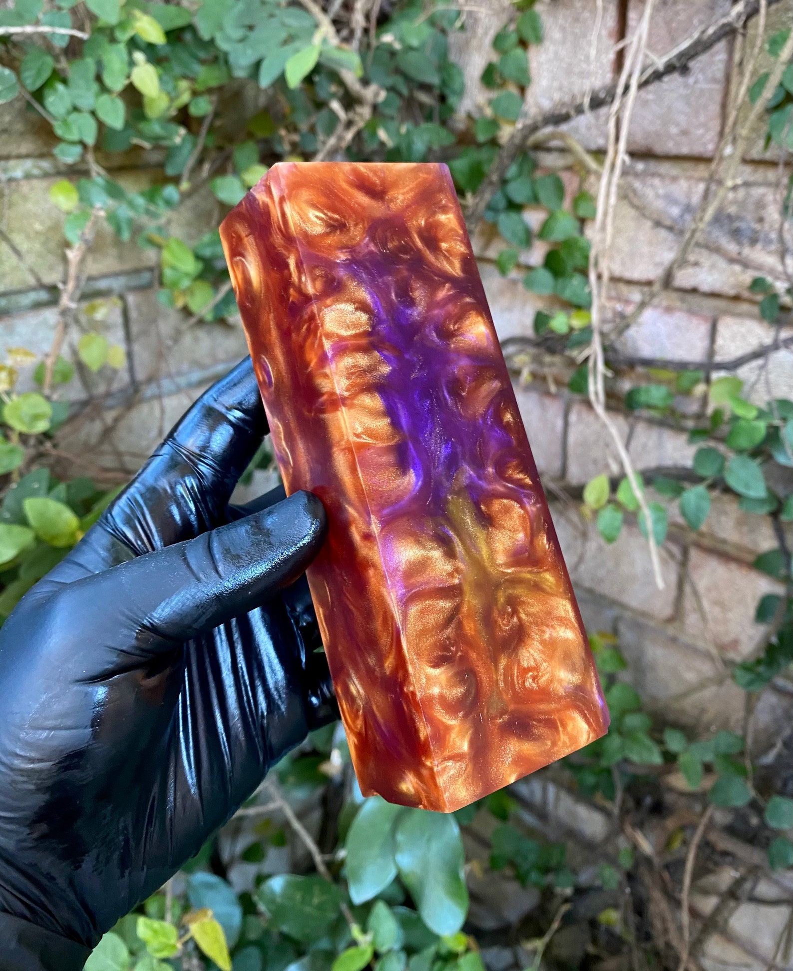 Large Size Full Resin Block Epoxy Resin Knife Maker Blank Etsy