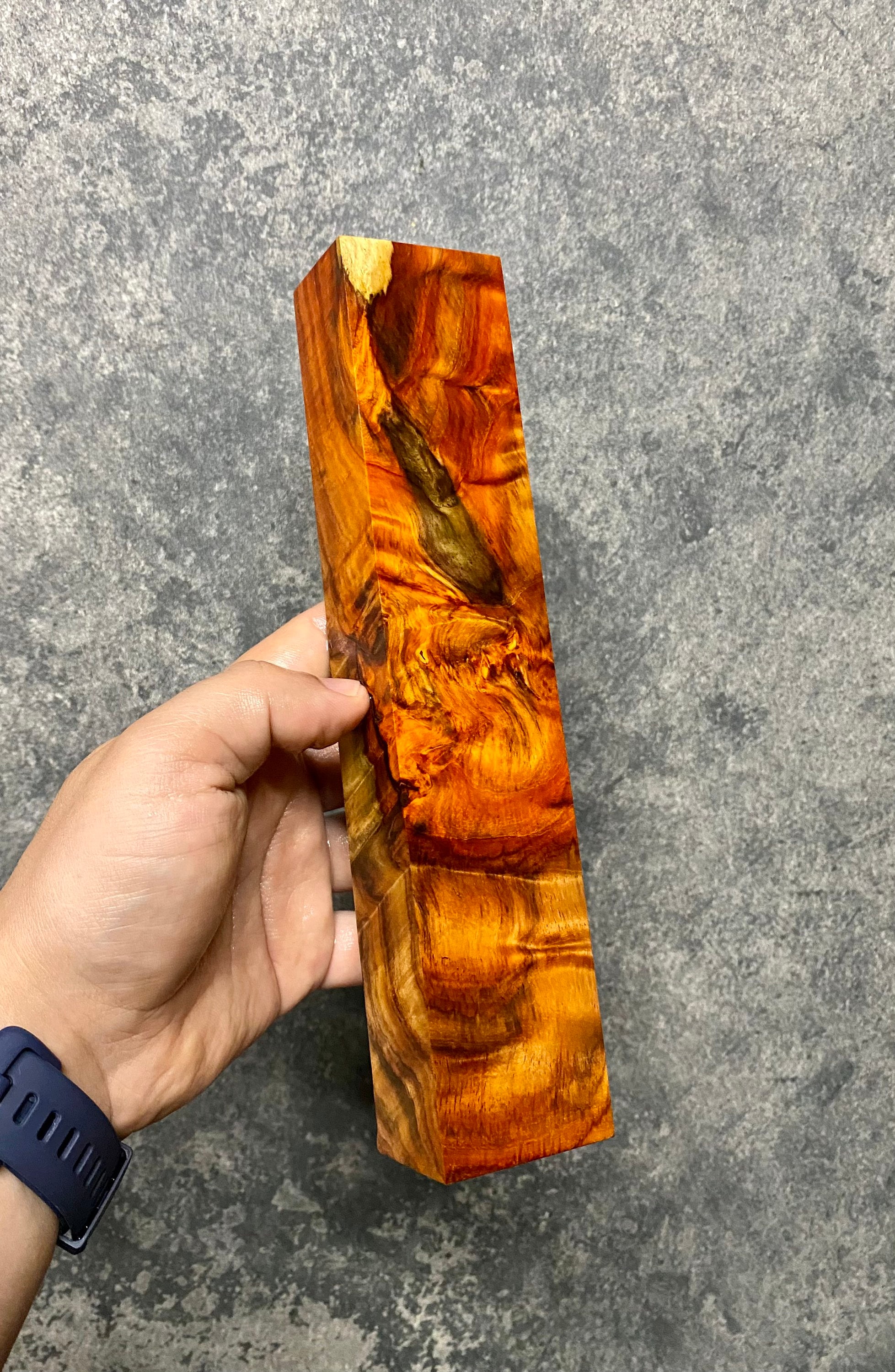 Stunning Figured Siamese Rosewood Block Woodworking Etsy