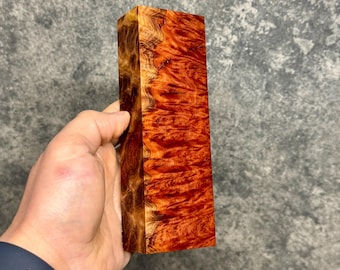 Stabilised Western Australian Vasticola Burl Block Handmade Hardwood Timber #109