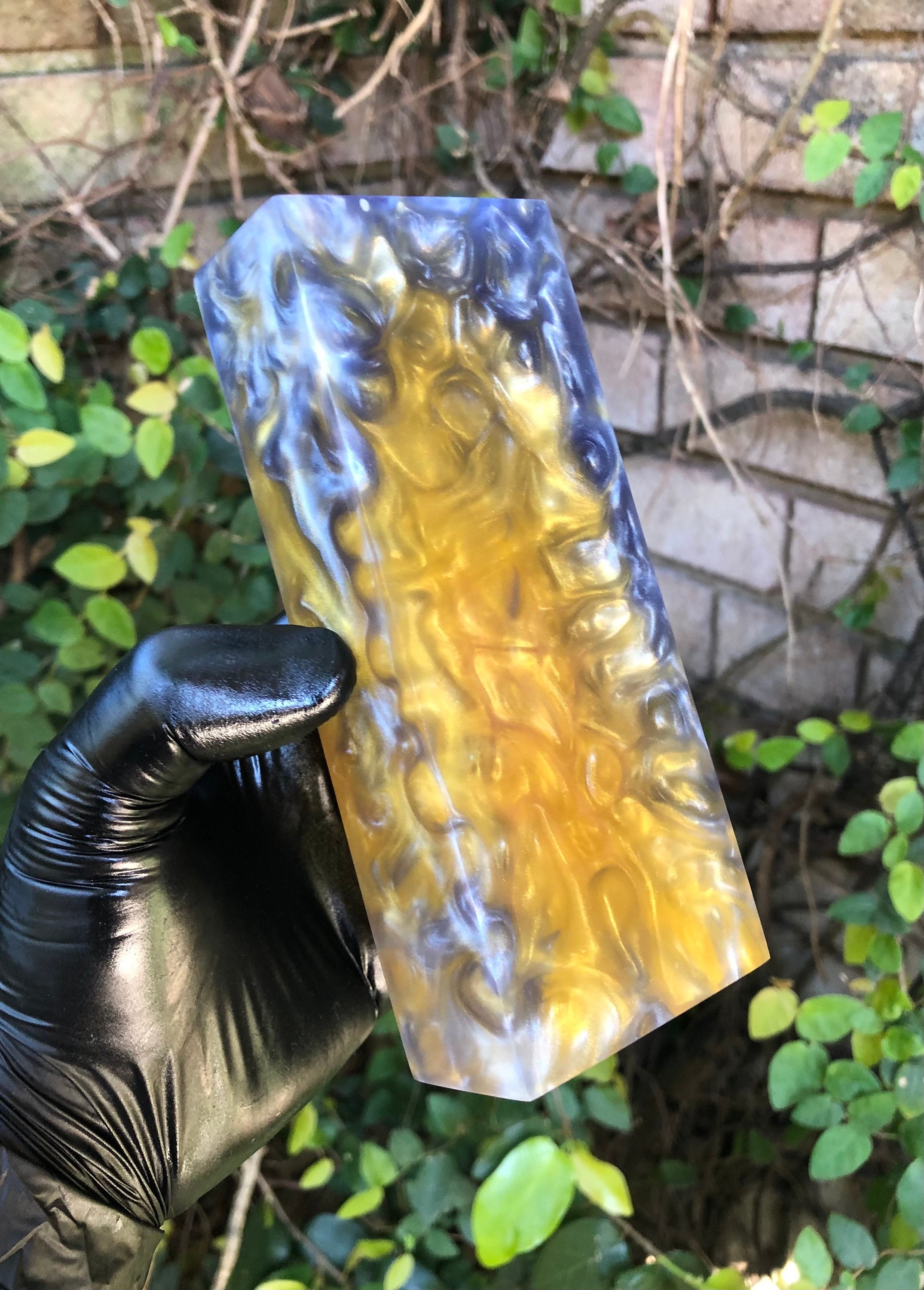 Large Size Full Resin Block Epoxy Resin Knife Maker Blank Etsy