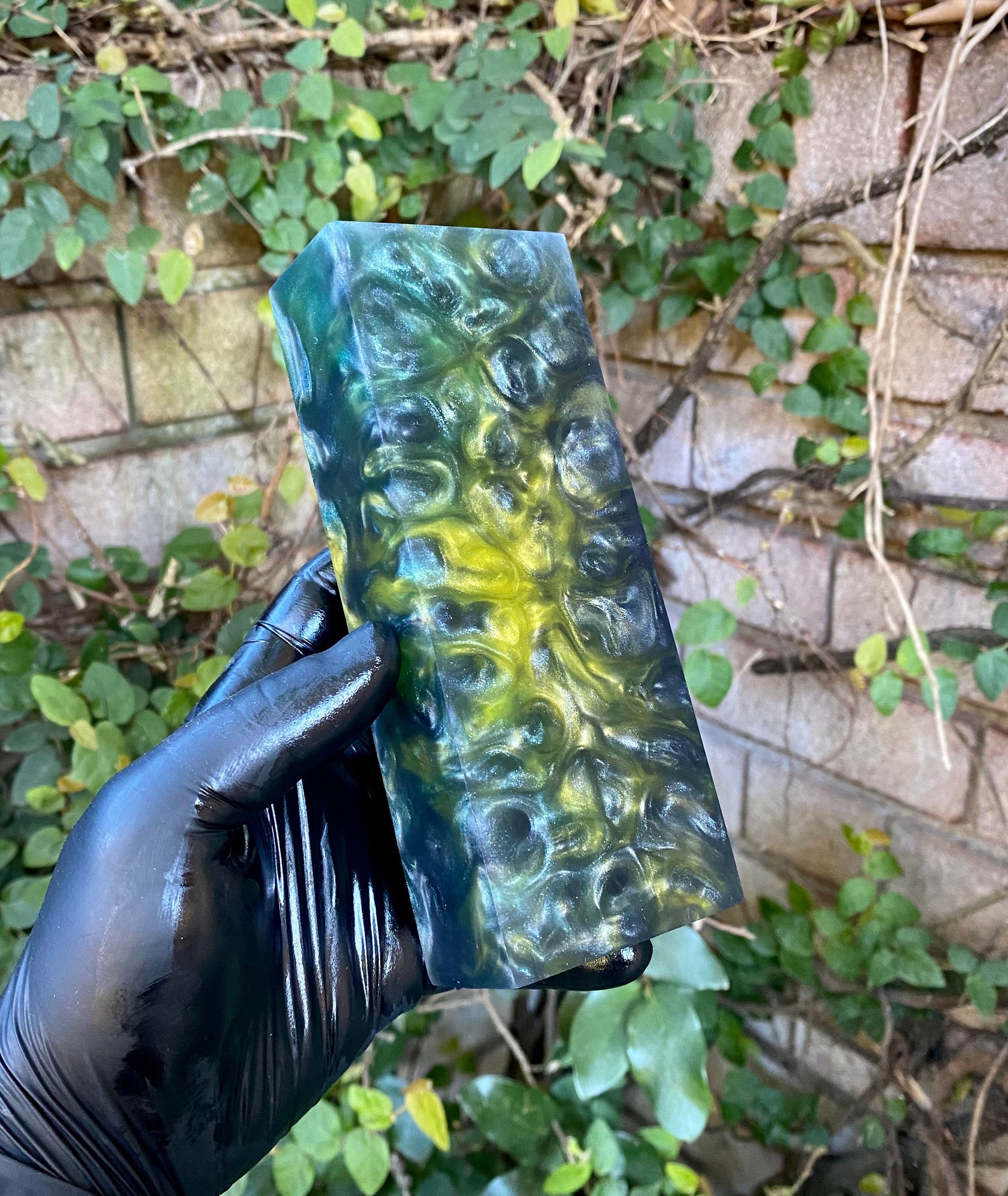 Large Size Full Resin Block Epoxy Resin Knife Maker Blank Etsy