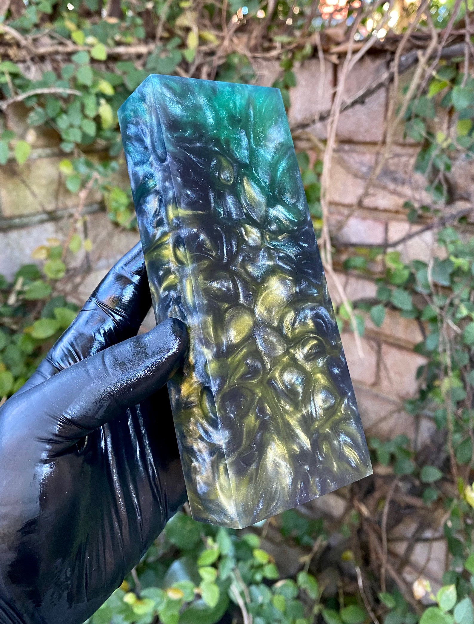 Large Size Full Resin Block Epoxy Resin Knife Maker Blank Etsy