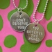 I don’t deserve you, you deserve the world - Wilbur Soot - Your sister was right Hand stamped necklace