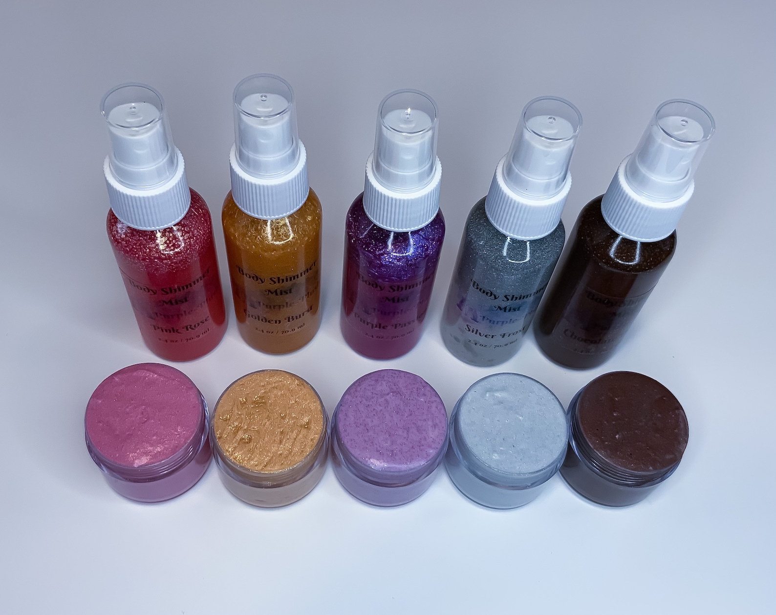 Body Shimmer Cream and Mist Wholesale Etsy