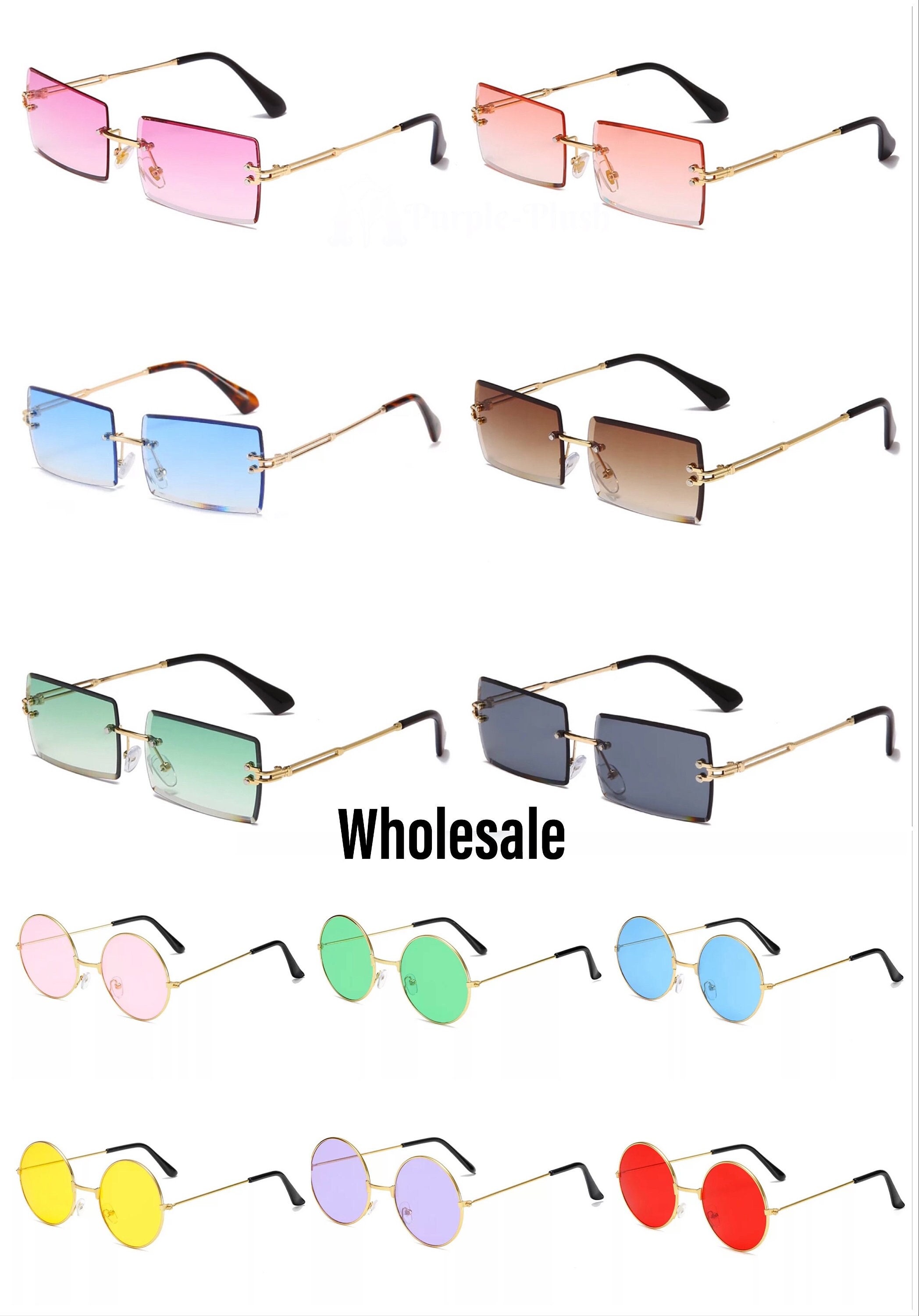 Oversized Square Women's Wholesale Sunglasses P6667