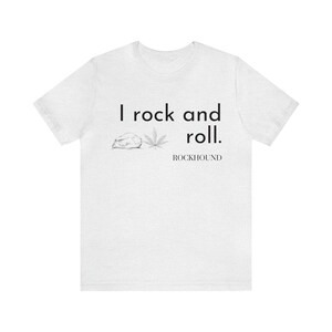 I Love Rock and Roll - ロックハウンド - マリファナ - Tシャツ - 複数の色