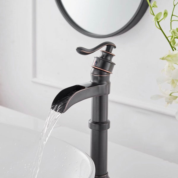 Bronze Faucet - Bathroom Faucet - Single Handle Faucet - One Hole Faucet - Oil-Rubbed Bronze Faucet - Chrome Faucet - Brushed Nickel Faucet