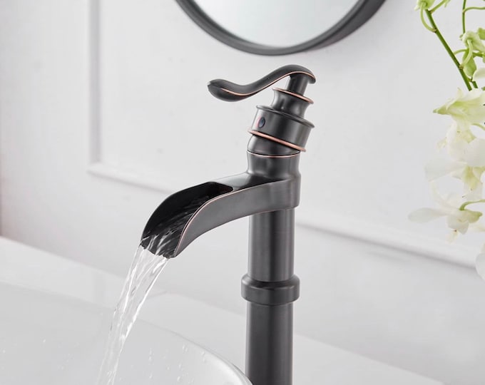 Bronze Faucet - Bathroom Faucet - Single Handle Faucet - One Hole Faucet - Oil-Rubbed Bronze Faucet - Chrome Faucet - Brushed Nickel Faucet