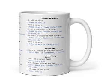 Tazza con promemoria Docker - Regalo per programmatori