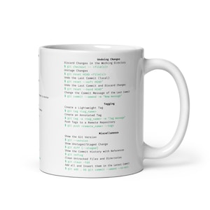 GIT Cheat Sheet MUG