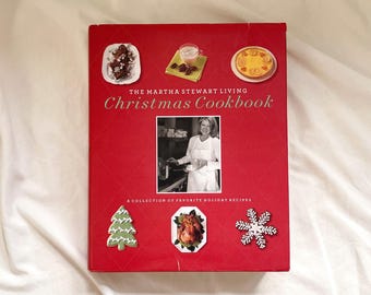 Vintage First Editon The Martha Stewart Living Christmas Cookbook