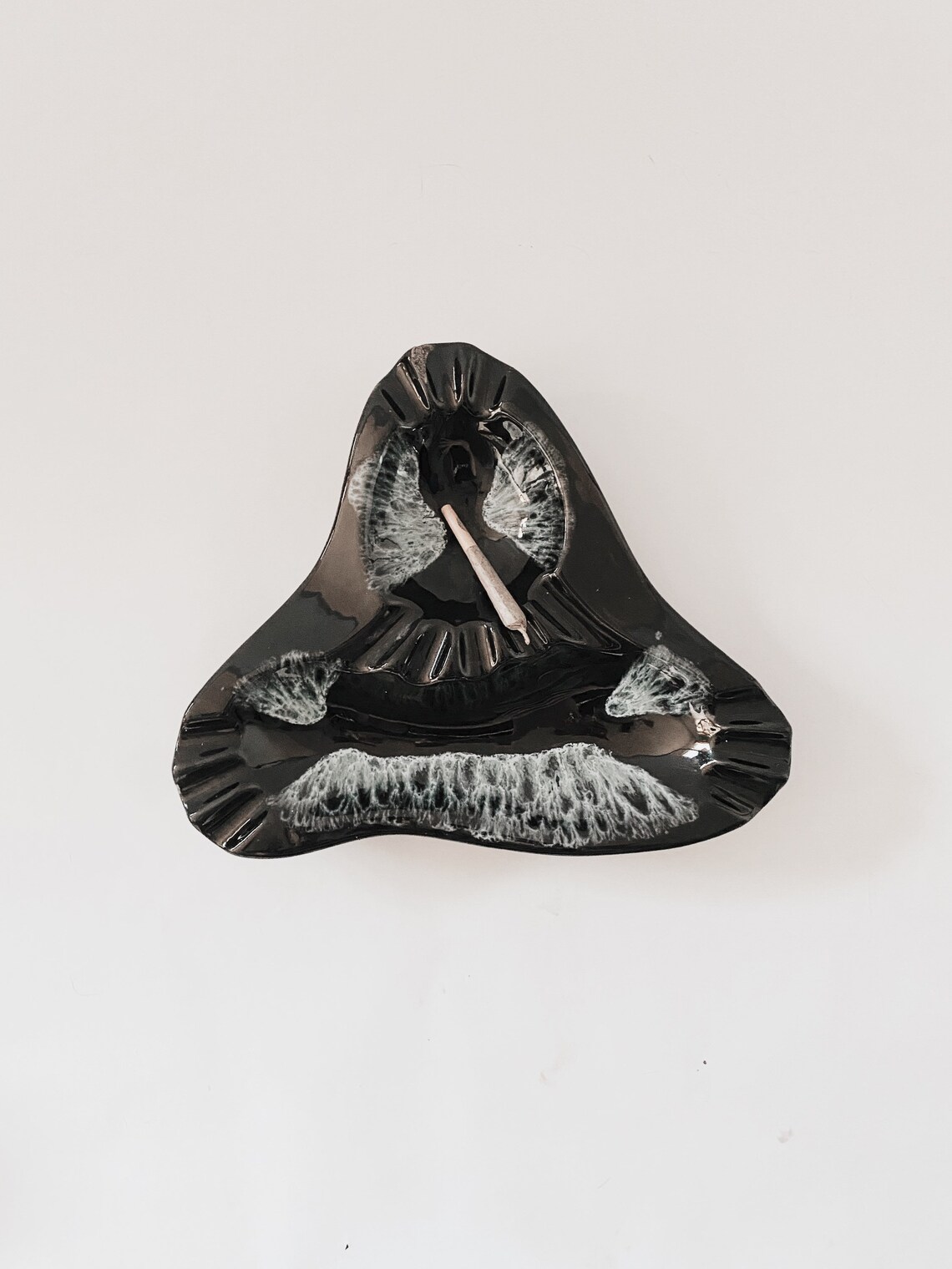 Vintage MCM Large Ashtray Etsy