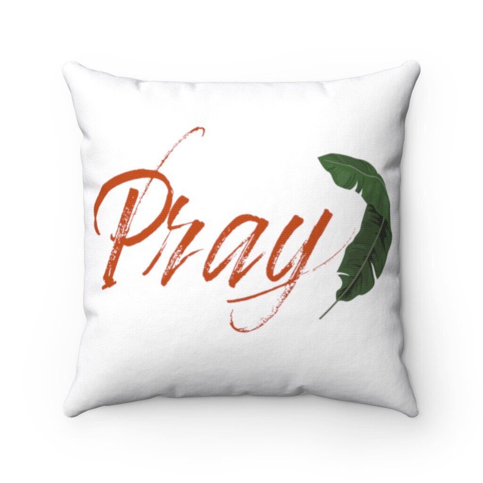 Prayer Pillow Case Bible Verse Scripture Cushion Cover Etsy