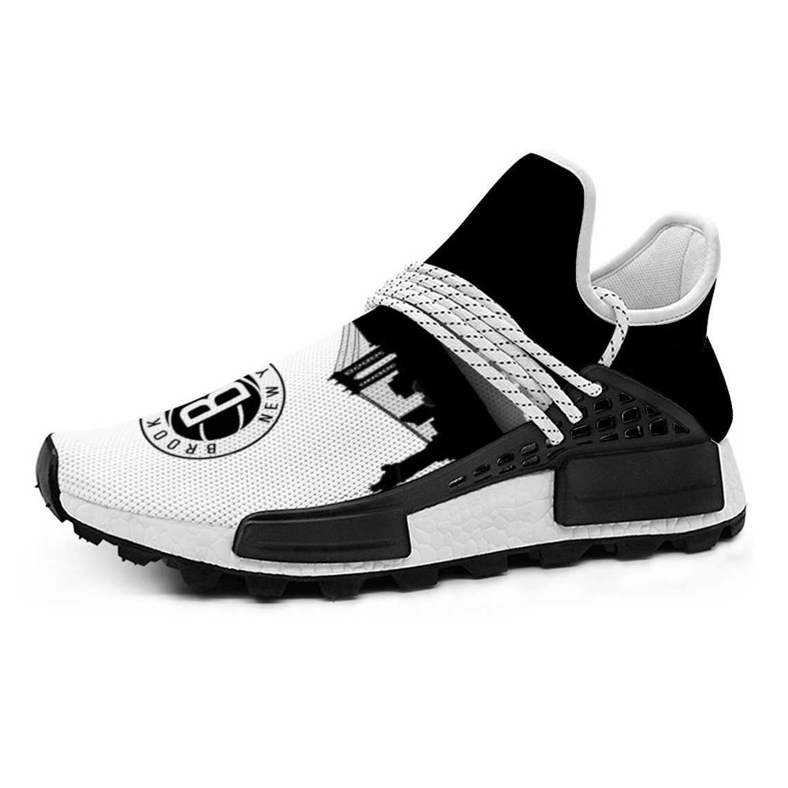 Brooklyn Nets Shoes Brooklyn NYC Sneakers NBA Brooklyn Nets Etsy