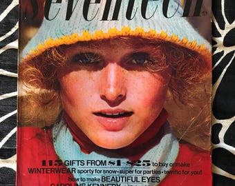 1973 Vintage Seventeen Magazine November Issue