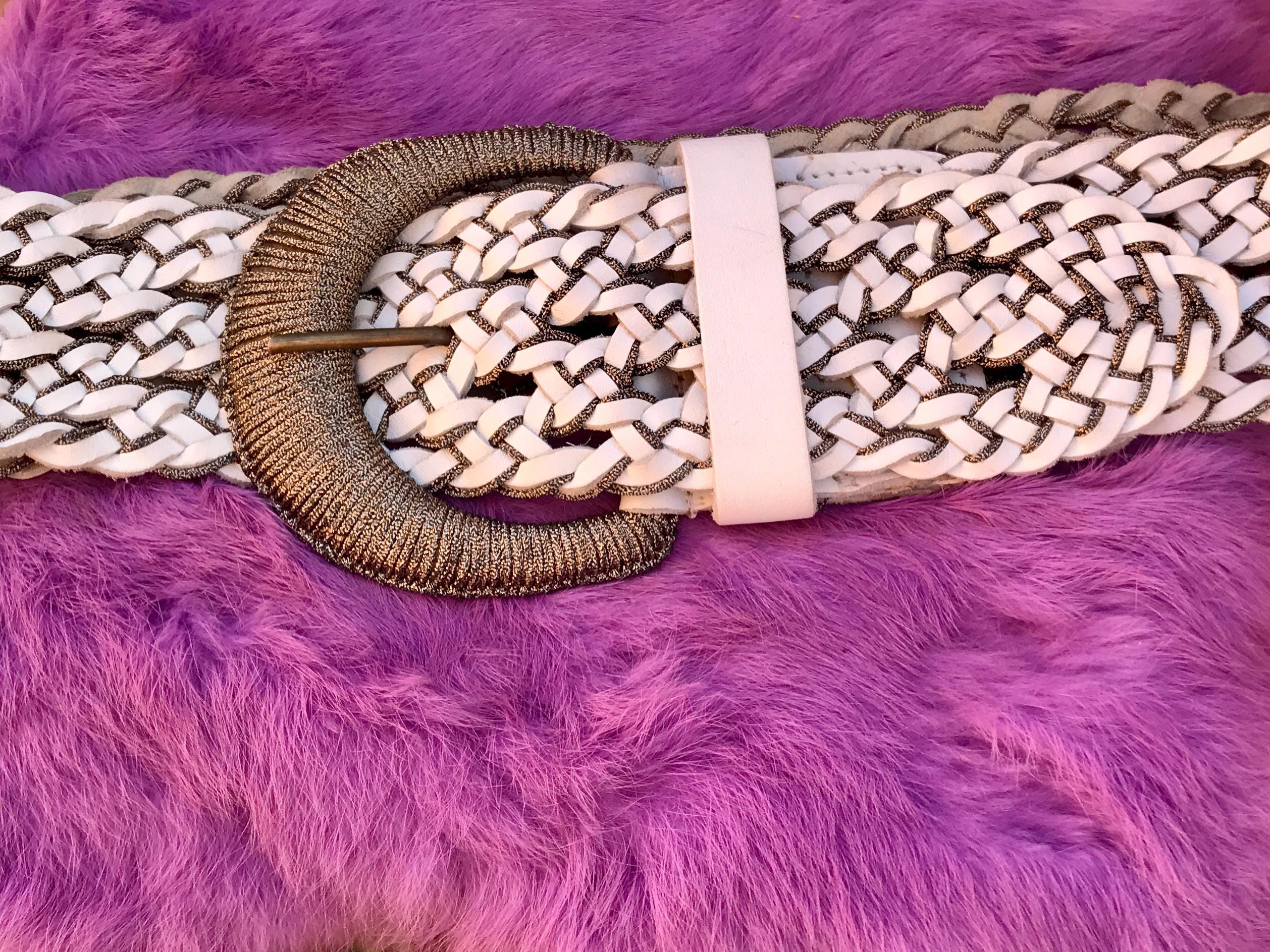 Genuine Leather Belt by Motif 56 Made in Morocco - Etsy display picture 3