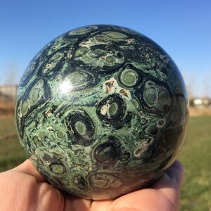 90mm+ Natural Kambaba Ball,Kambaba Sphere,Crystals Ball,Home Decoration,Mineral Specimen,Crystal Heal,Crystalline Energy