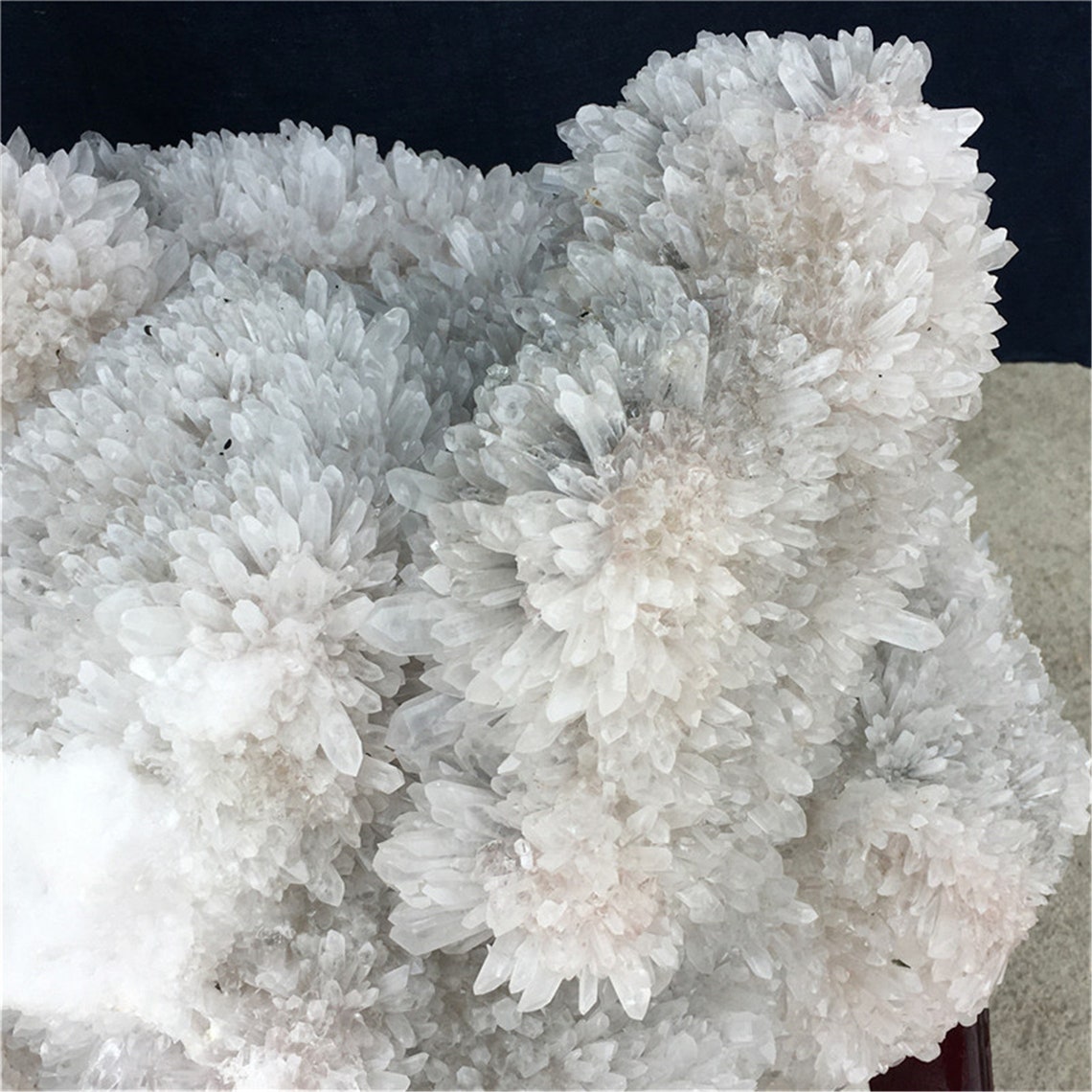 242LB Natural Chrysanthemum Stone Cluster BIG Clear Quartz Etsy