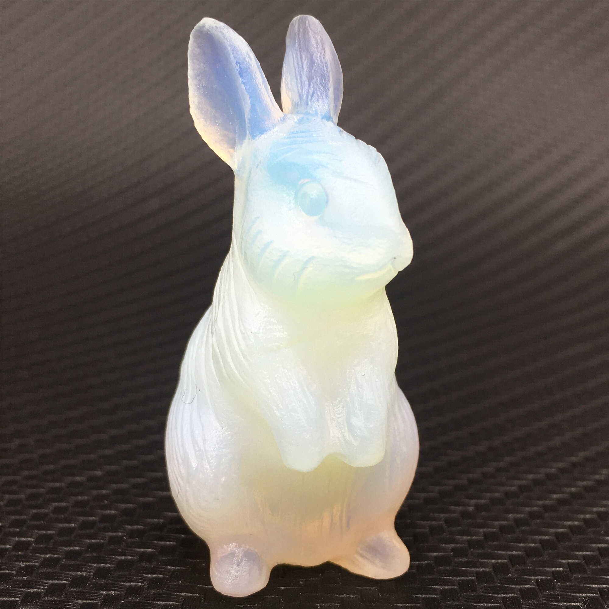 30g 1pc Opalite Rabbit Quartz Crystal Rabbit Crystal Etsy
