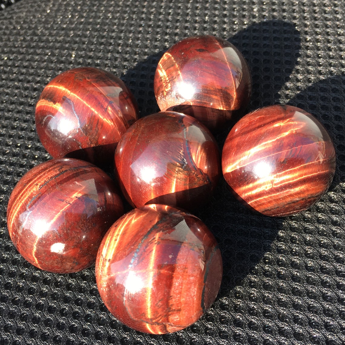 40mm Natural Red Tiger Eye Jasper BallQuartz Crystal Etsy