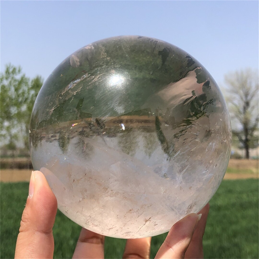5.2LB Clear Quartz Ball,quartz Sphere, Clear Quartz, Crystal Ball