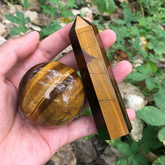 Tigers Eye Obelisk Tigers Eye Obelisk