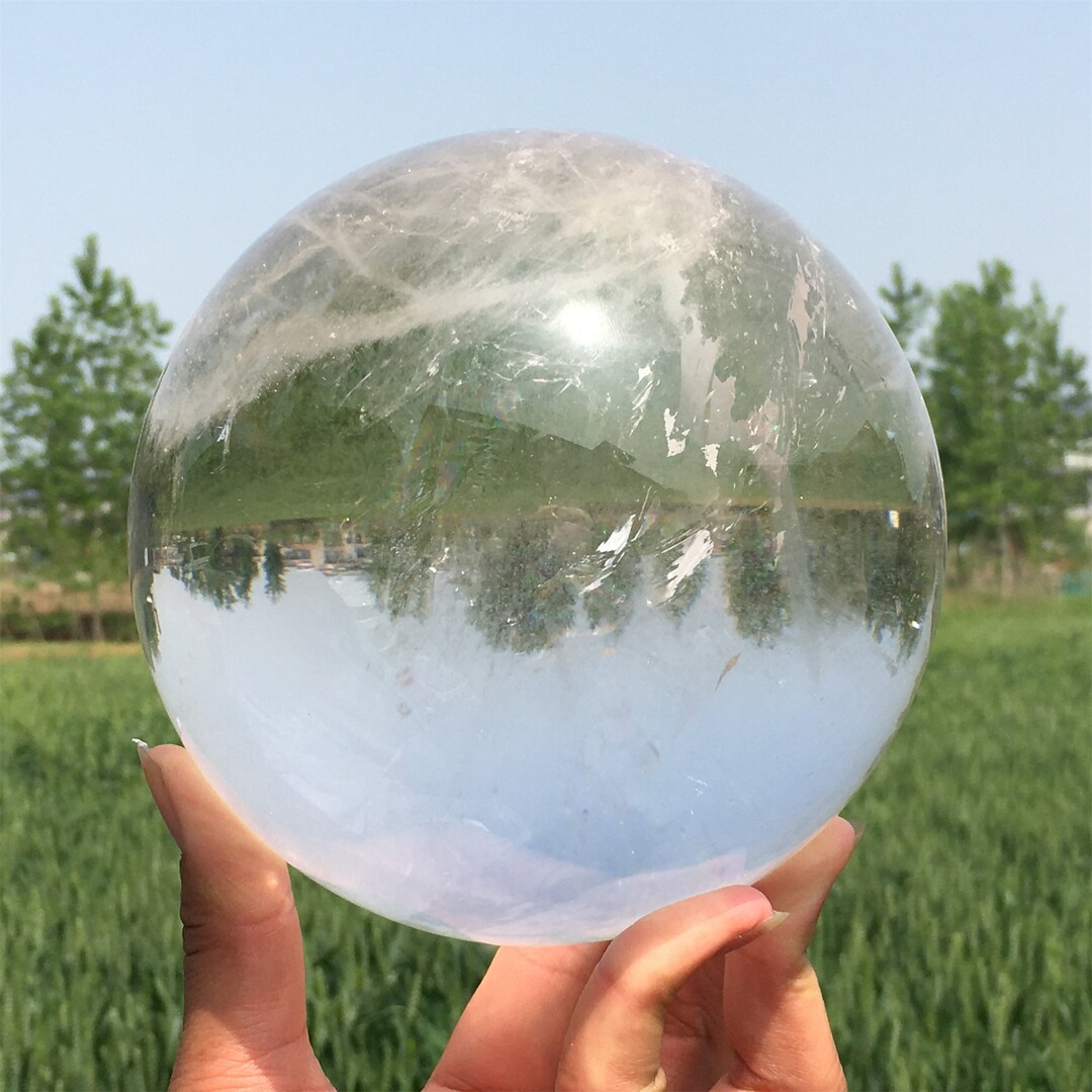 130mm Natural Clear Quartz Ball,natural Crystal Ball,crystal Divination